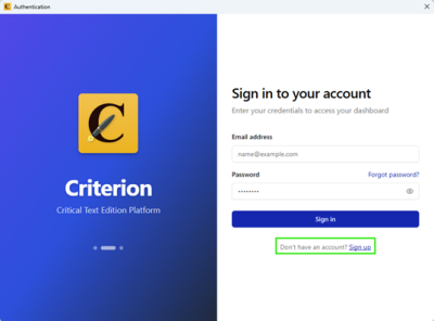 File > Sign In File > Sign In
